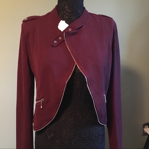 NWT Maroon Jacket - Picture 4 of 6